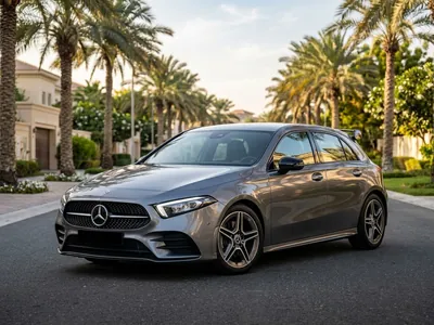 Mercedes A-Class Sport à louer à Dubaï, vue avant