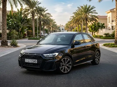 Audi A1 Sport à louer à Dubaï, vue avant