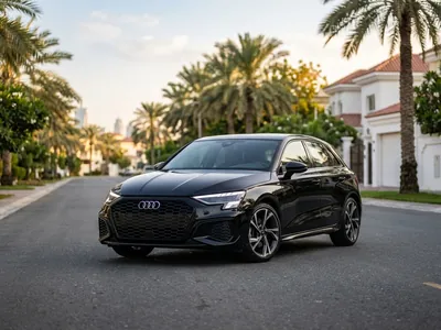 Audi A3 2025 à louer à Dubaï, vue avant