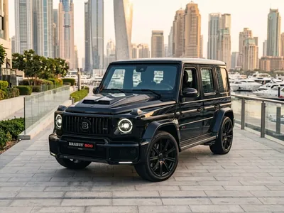 Brabus G-Class à louer à Dubaï, vue avant