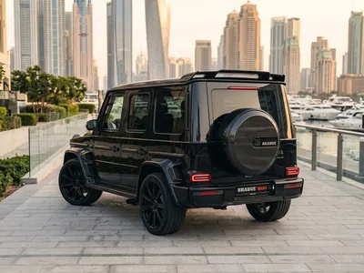 Brabus G-Class للإيجار في دبي، منظر خلفي