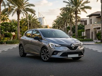 Renault Clio 5 à louer à Dubaï, vue avant
