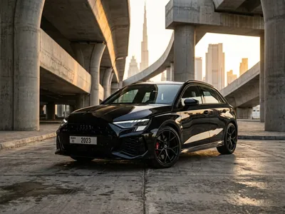 Audi RS3 2023 à louer à Dubaï, vue avant