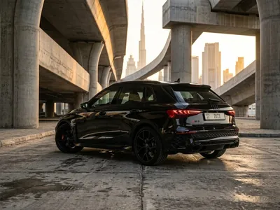 Audi RS3 2023 à louer à Dubaï, vue arrière