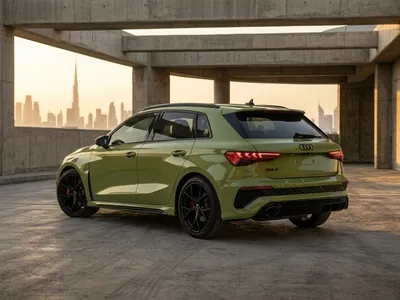 Audi RS3 2025 à louer à Dubaï, vue arrière
