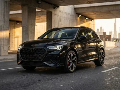 Audi RSQ3 à louer à Dubaï, vue avant