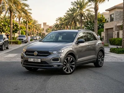 VW T-Roc à louer à Dubaï, vue avant